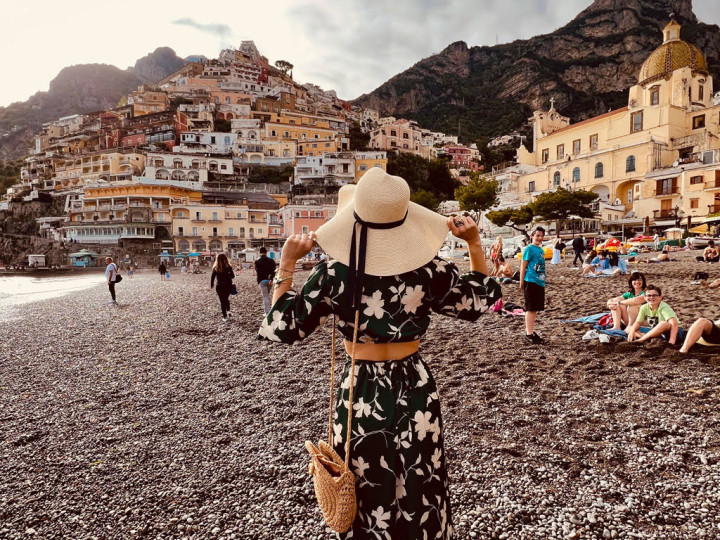 The Italian Passeggiata on the Amalfi Coast