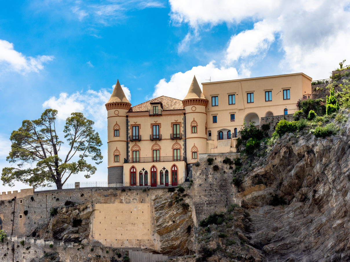 The Mezzacapo Castle In Maiori  -  Travel Amalfi Coast by Travelmar